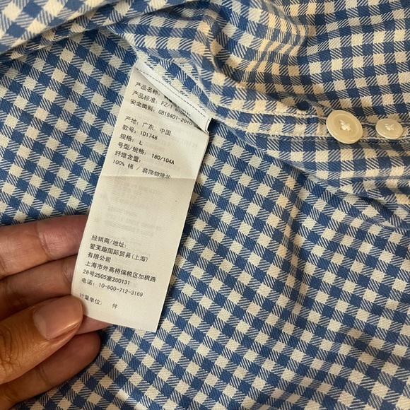 🚫 sold 🚫 A&F long sleeved shirt (Men’s ; chest 42”) - Picture 4 of 5